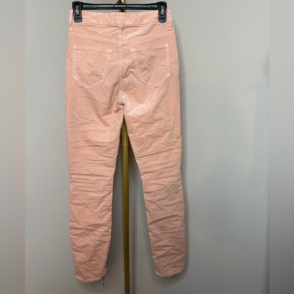 Mother Looker Velvet Skinny Pants - Picture 3 of 7